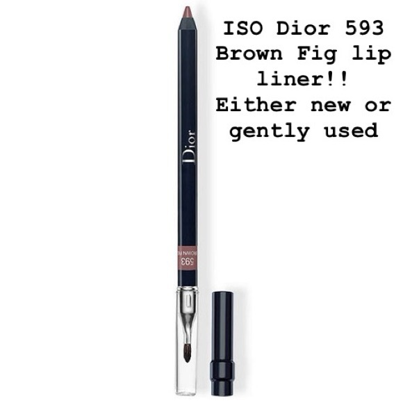 Dior Makeup Iso Dior Lip Liner In 593 Brown Fig Poshmark